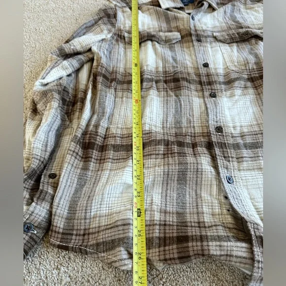 George Plaid Button-Up Long Sleeve - Picture 3 of 3